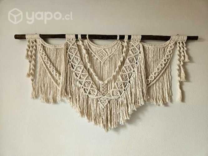 Mural de macrame
