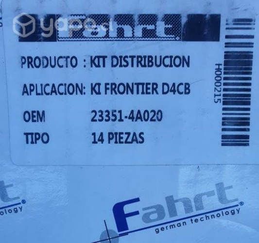 Kit de distribución kia frontier d4cb 14 piezas