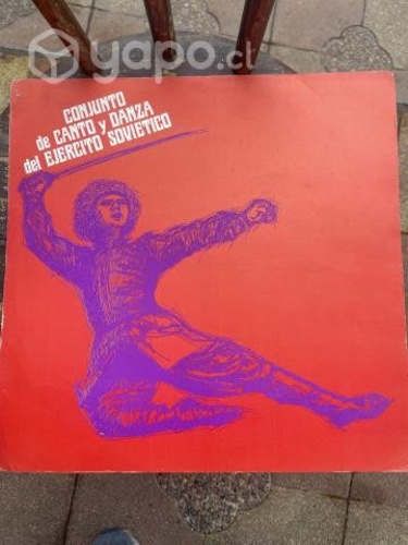 Disco vinilo Conjunto y danza del ejercito sovieti