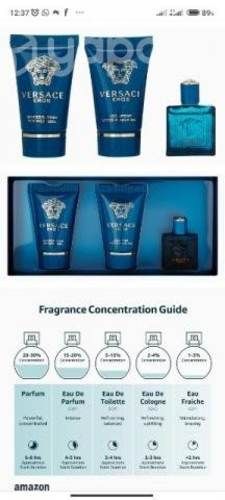 Perfume Versace eros