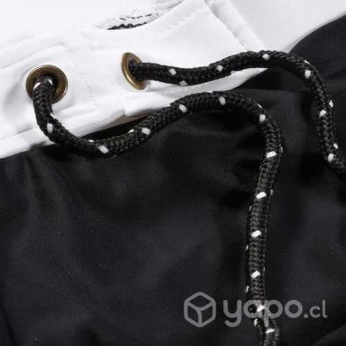 Juventus Hermoso Traje Baño Negro Slip Hombre C/ L