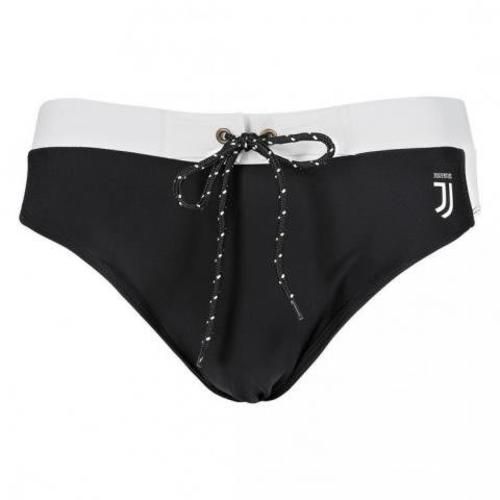 Juventus Hermoso Traje Baño Negro Slip Hombre C/ L