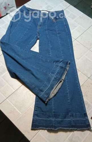 Jeans Aussie mujer pierna ancha talla 40