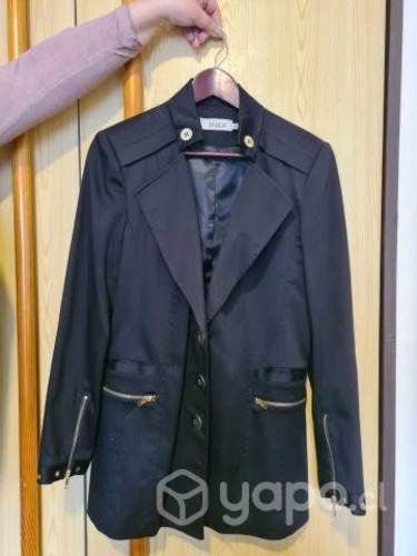 Chaqueta negra preciosa semi-formal
