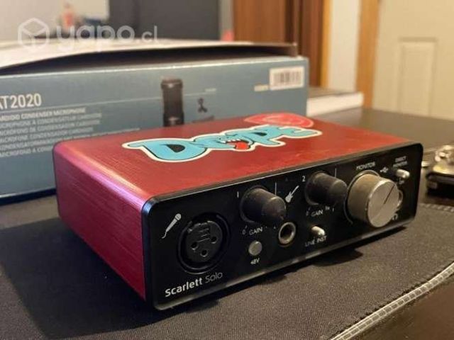 Interfaz Focusrite Scarlett Solo (2da)