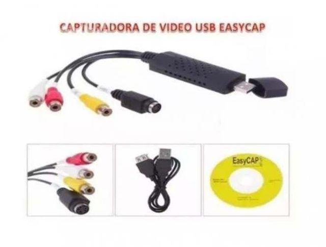 Capturadora De Video Usb Easycap Vhs Xbox Win Xp/7