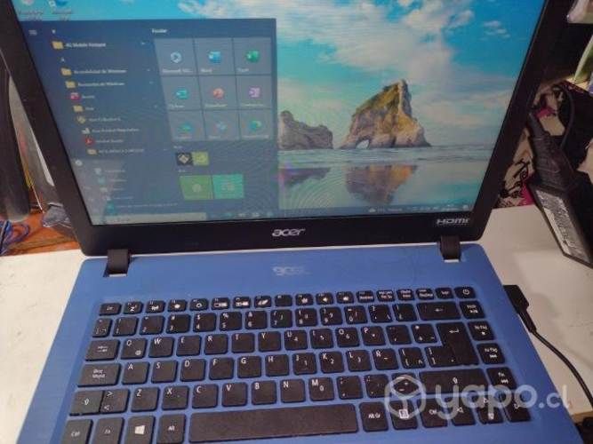 Acer Aspire funcionando