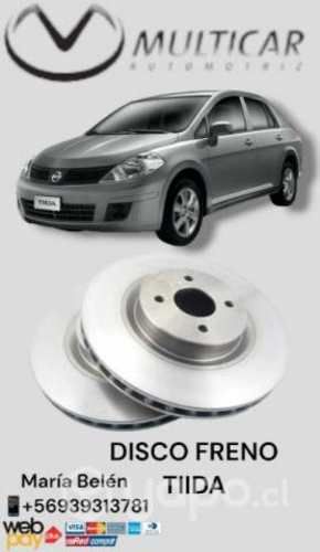 Disco freno nissan tiida