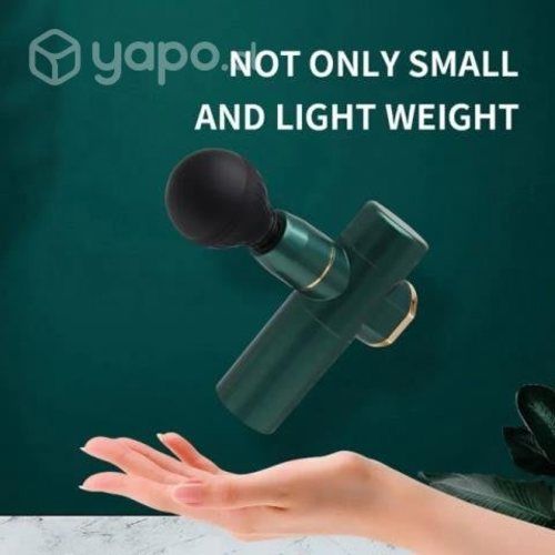 Mini pistola de masajes verde