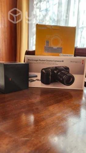 Black Magic 4K+Lentes y Accesorios