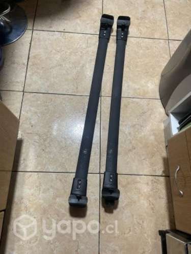 Barras de hyundai y tuercas de seguridad