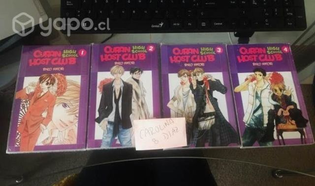 Manga 1-4 Ouran High School Host Club LARP