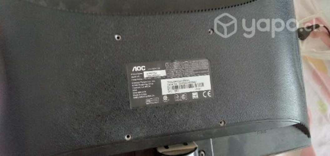 Monitor AOC e1621SW 15,6" Led Wide Negro