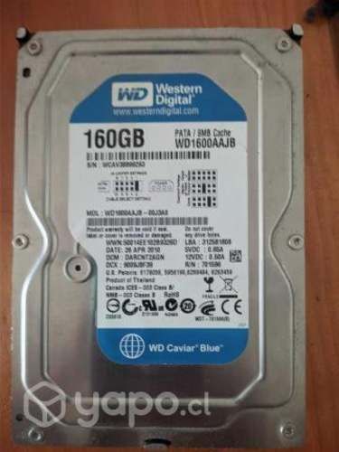 Disco duro 160GB pata Western Digital