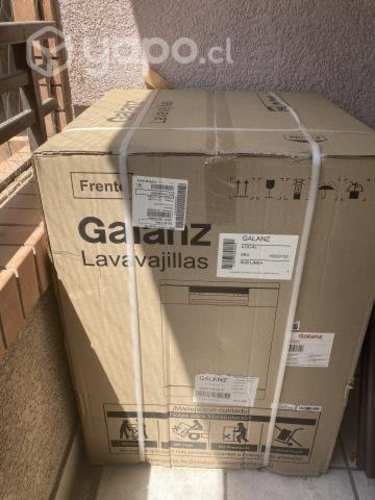 Lavavajillas nuevo, embalado, sin uso