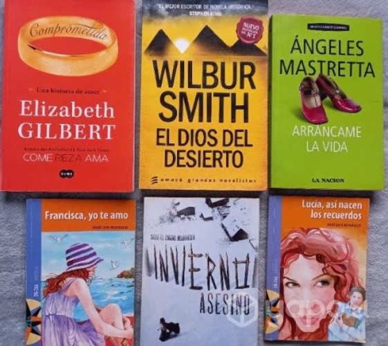 Libros de diversos géneros
