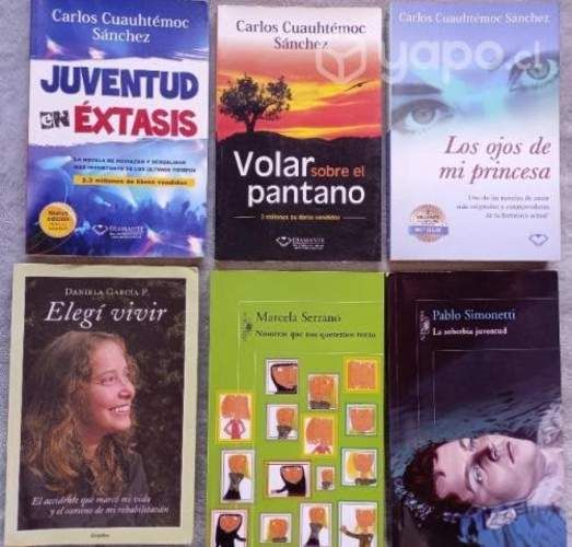 Libros de diversos géneros