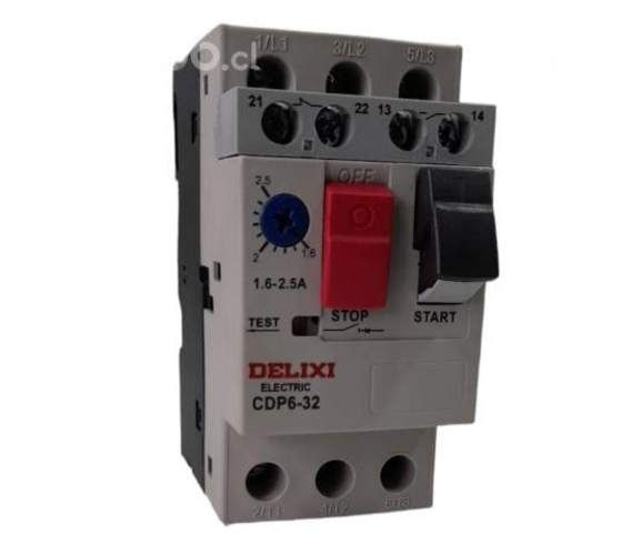 Guardamotor Delixi CDP6-32 1.6-2.5A