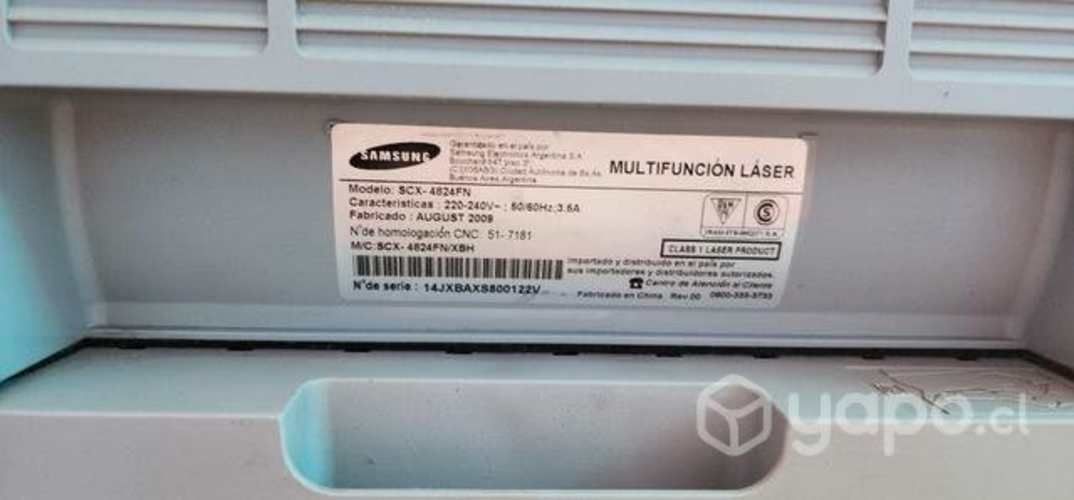 Impresora multifuncional laser samsung