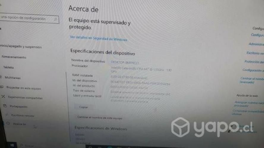 Lenovo todo en 1