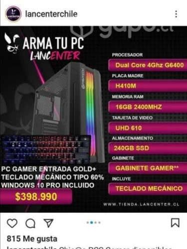 Pc gamer medio