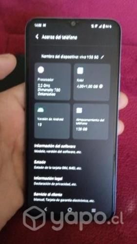Celular vivo y55 5g
