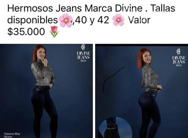 Jeans marca divine disponible