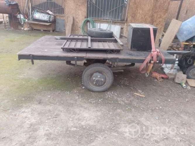 Carro de arrastre 2000kilos 4 ruedas no inscrito