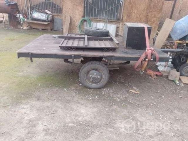 Carro de arrastre 2000kilos 4 ruedas no inscrito