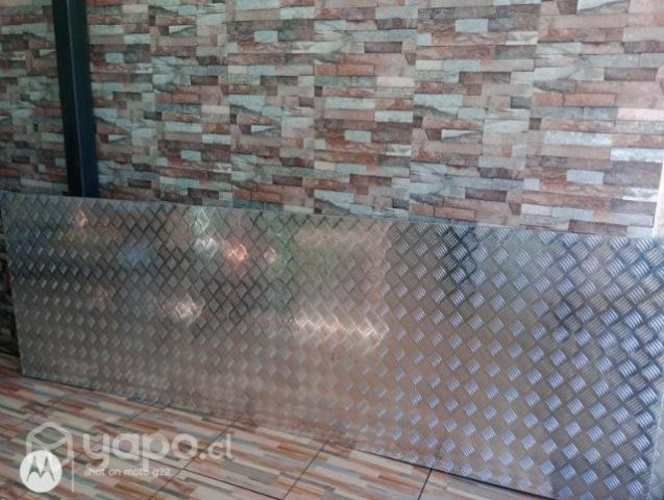 Placa de acero diamantada