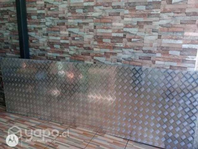 Placa de acero diamantada