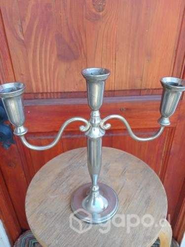 Candelabro Triple de Plaque