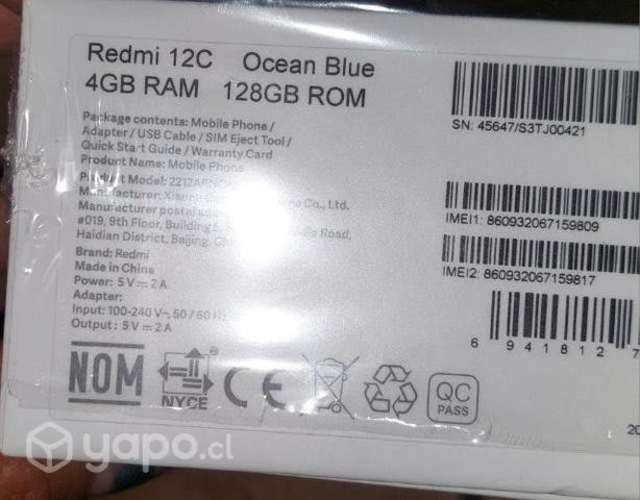 celular redmi 12c