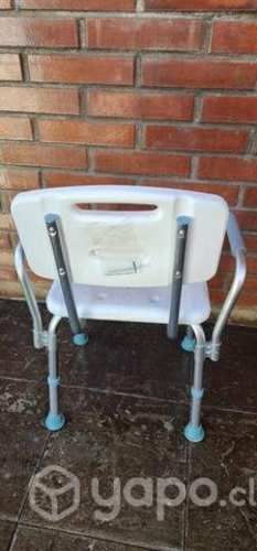 Silla de baño inoxidable