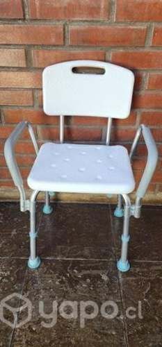 Silla de baño inoxidable