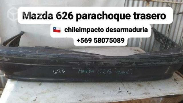 Parachoque trasero Mazda 626 desarmaduría