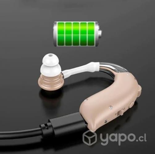 Audifono para sordera severa universal recargable