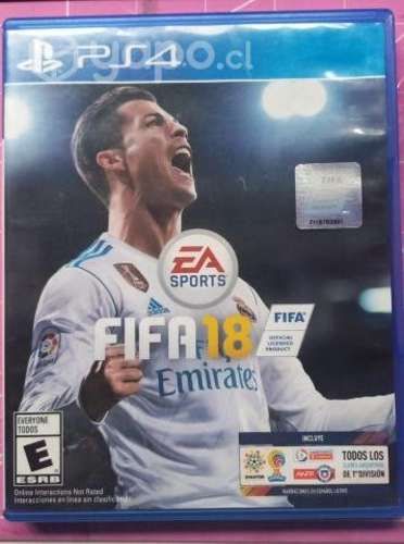 Fifa 18 ps4 edicion estandar usado