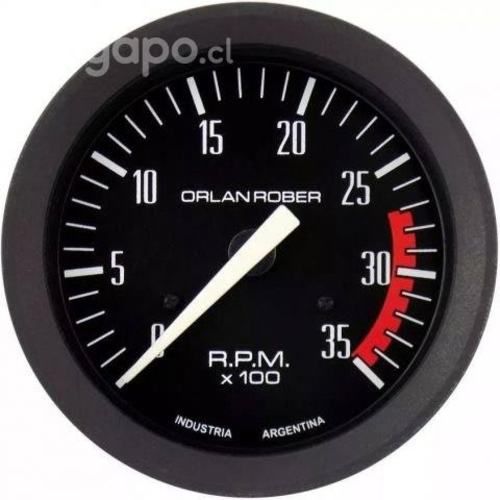 Tacómetro Orlan Rober Eléctrico Diesel 12/24v 3500