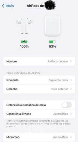 Airpods 2da generación