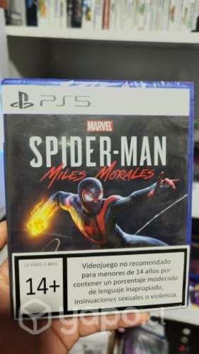 Spider Man Miles Morales - Ps5 (Sellado)