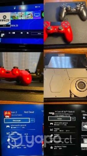 Ps4 Slim 1TB con Videojuegos Incluidos