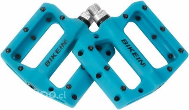 Pedales Bikein Bicicleta Bmx Enduro Downhill Azul