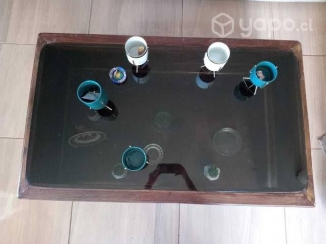 Mesa de centro rustica