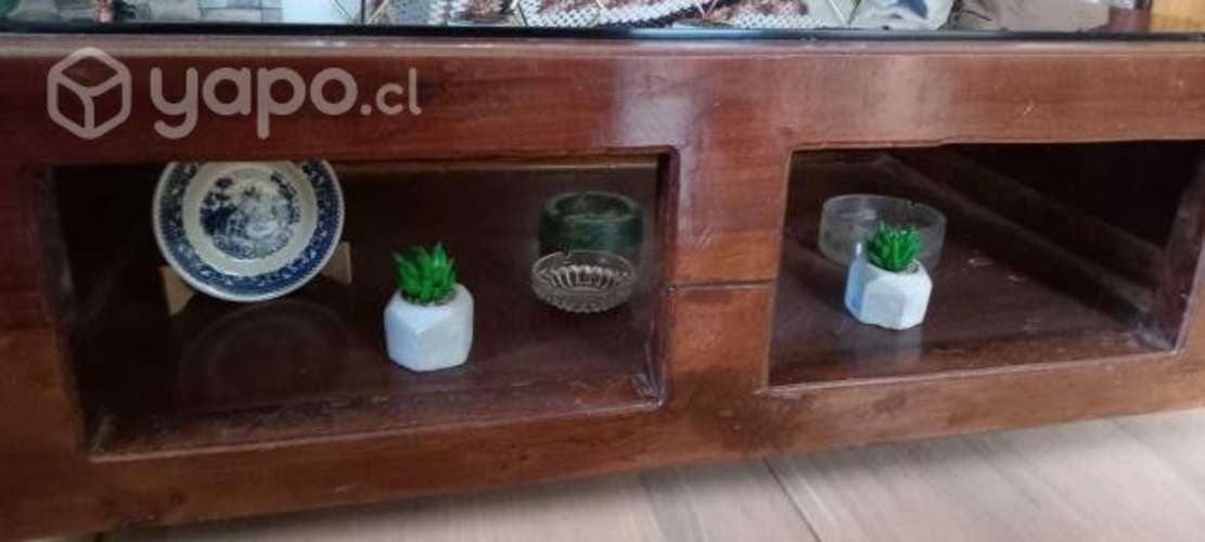 Mesa de centro rustica