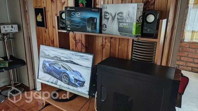 PC GTX 1050ti 4B, 12 GB RAM, 2TB almacenamiento