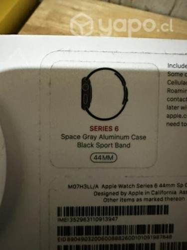 Apple Watch serie 6 GPS + Cellular