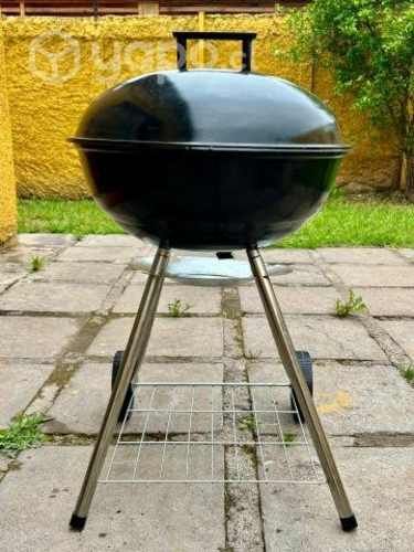Parrilla redonda a carbón