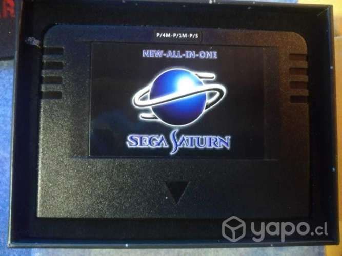 Cartucho Sega Saturn All in One (4 in 1)