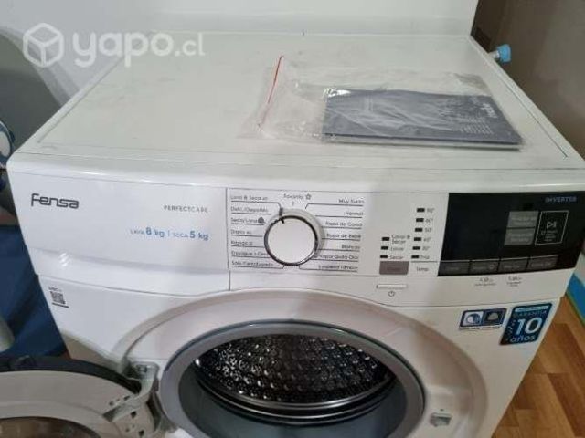 Lavadora-secadora marca fensa 8kg-5kg e